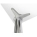 Picior cromat pentru masa H=710 mm